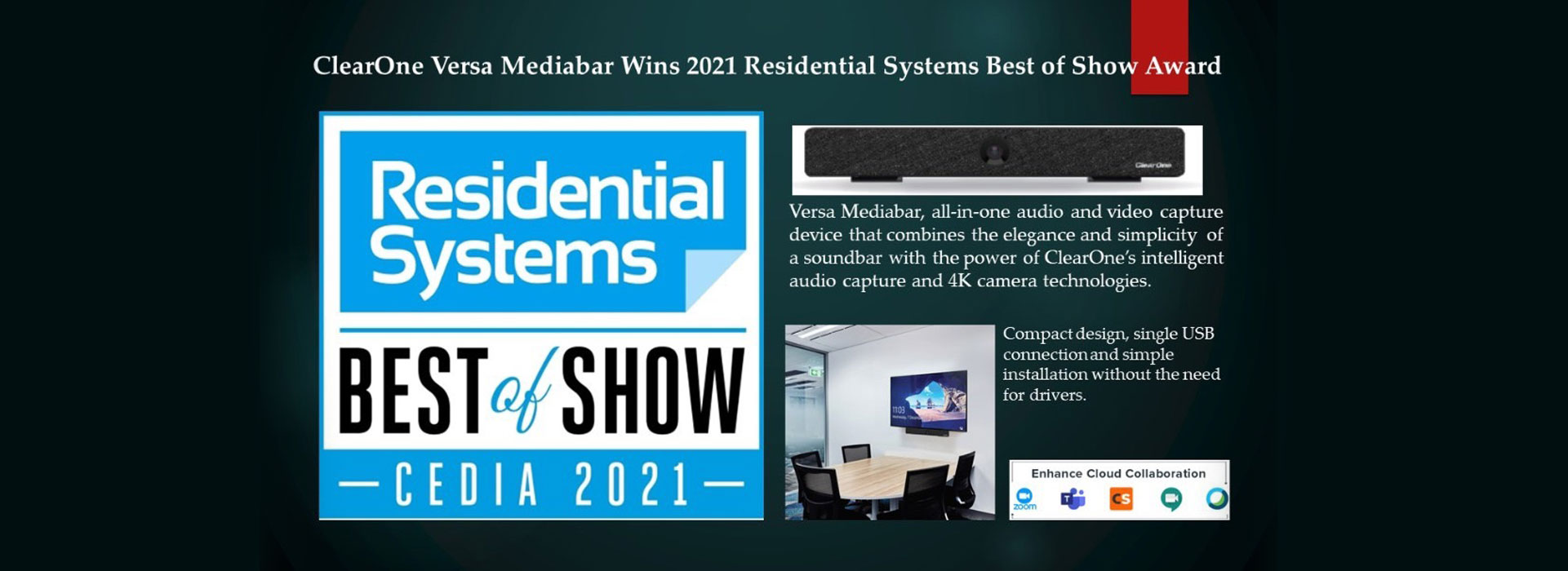 ClearOne - Versa Mediabar ClearOne - Versa Mediabar